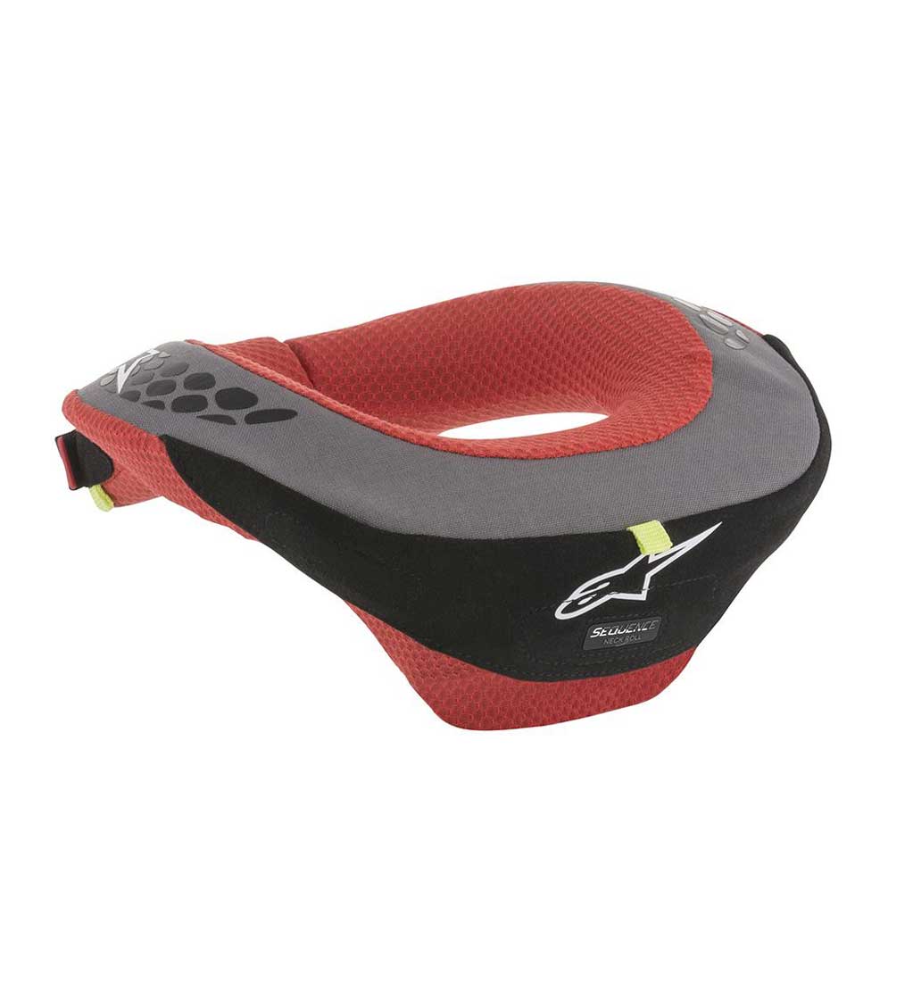 Alpinestars Sequence Youth Neck Roll | Black/Red