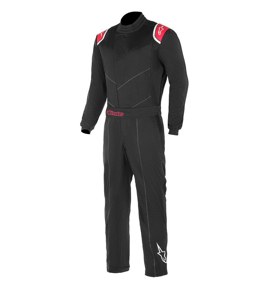 Alpinestars Kart Indoor Suit - Black/Red