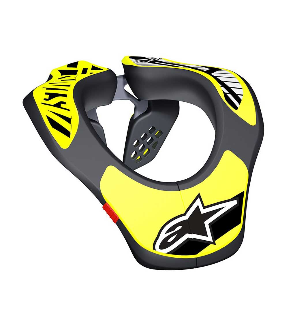 Alpinestars Youth Neck Support | Yellow | One Size