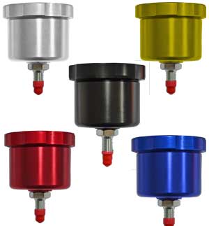 Aluminium Brake Fluid Reservoir - 55mm Tall