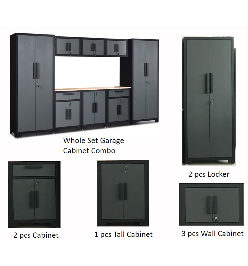 Big Red Branded Modular Garage Sets