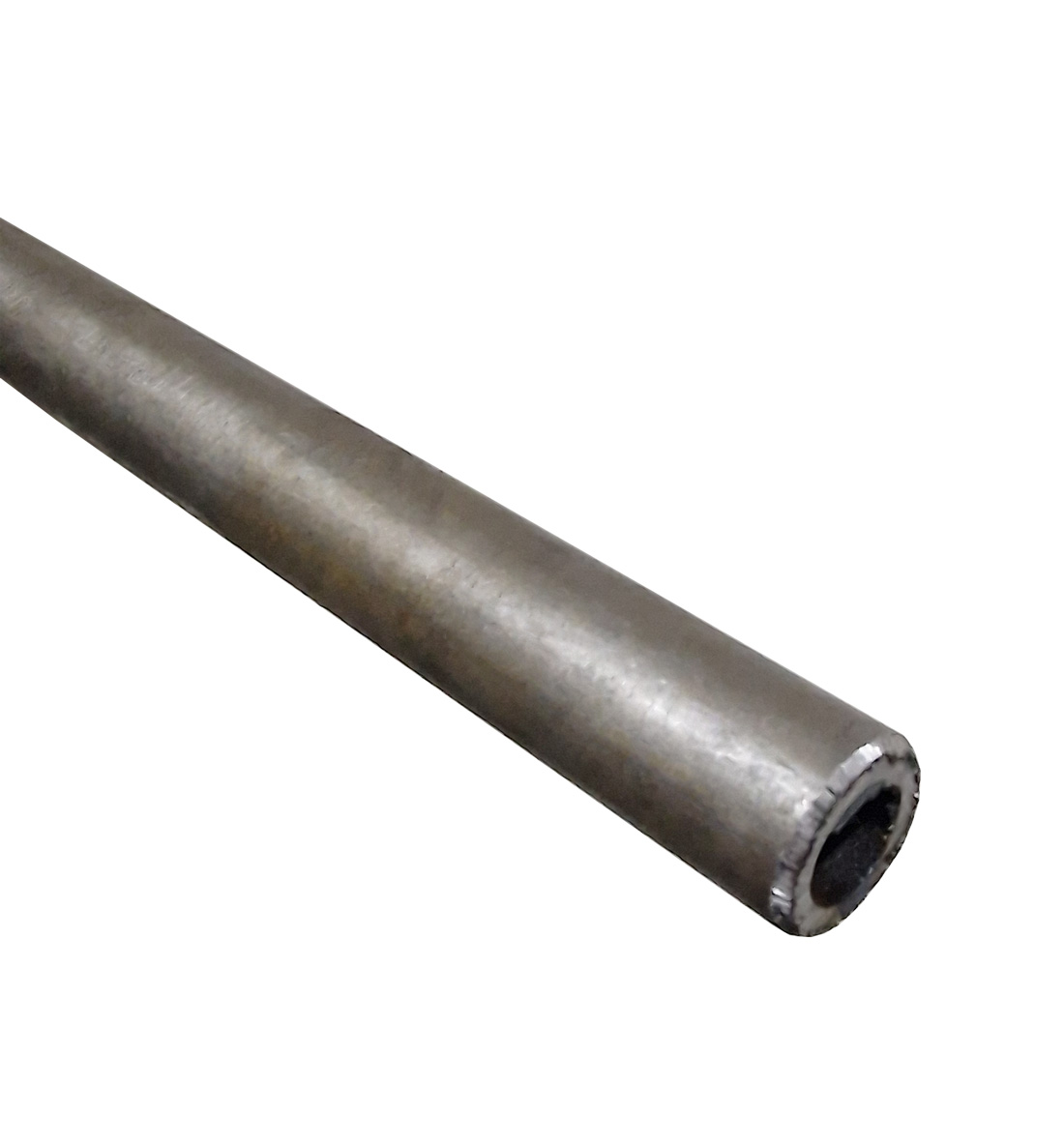 Bright Mild Steel Hollow Round bar 900mm Length - 3/4" OD