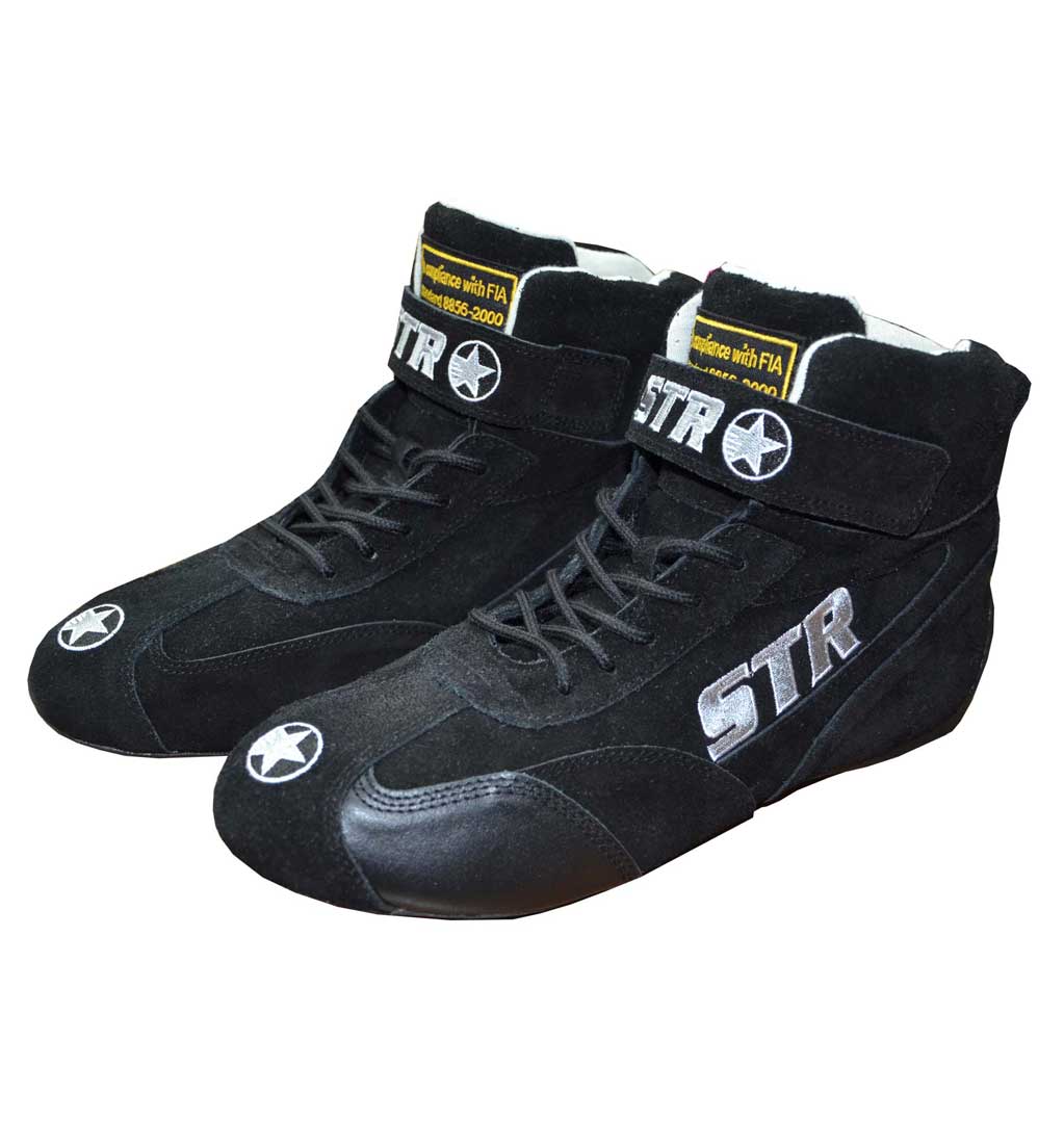 STR Youth 'Club' Race Boots  - Black