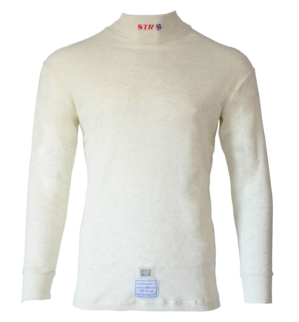 STR Club Rayon/Nomex Top - FIA Approved White/Ecru