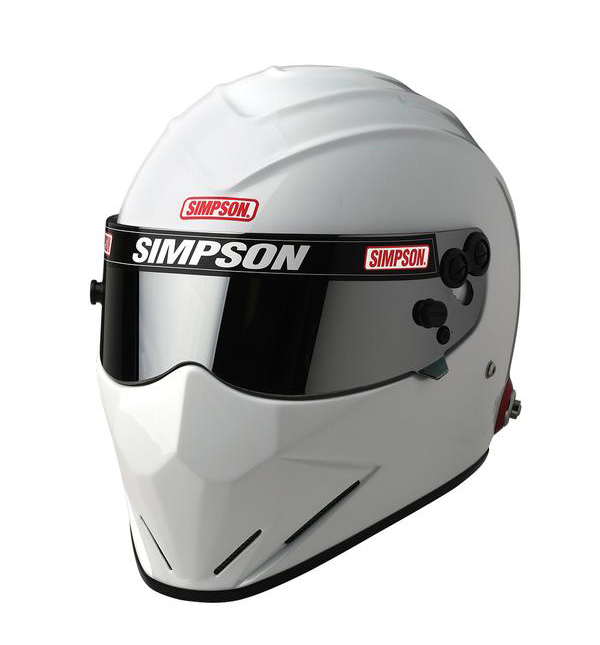 Simpson Diamondback Helmet - SA2015 - White