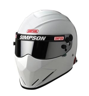 Simpson Diamondback Helmet - SA2015 - White