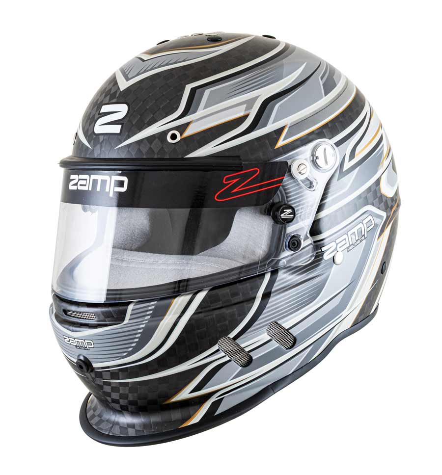 Zamp Carbon Helmet RZ67D - Carbon Grey