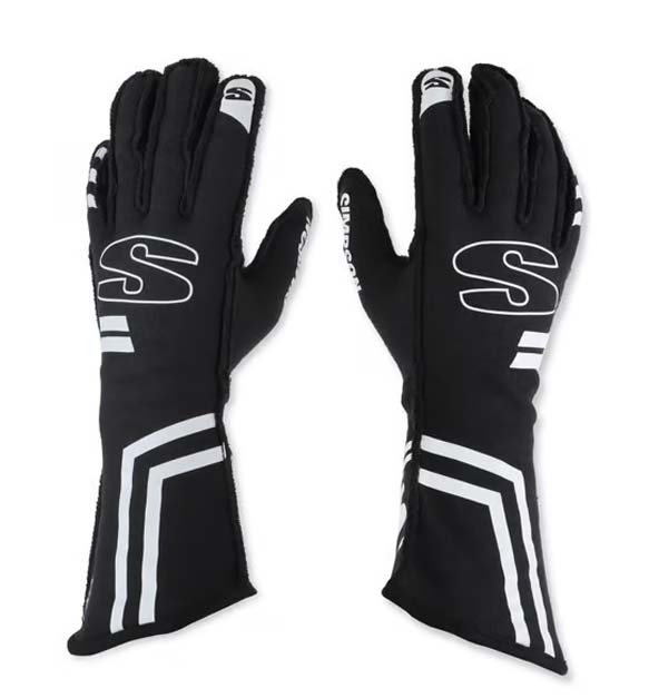 Simpson Endurance Race Gloves - Black