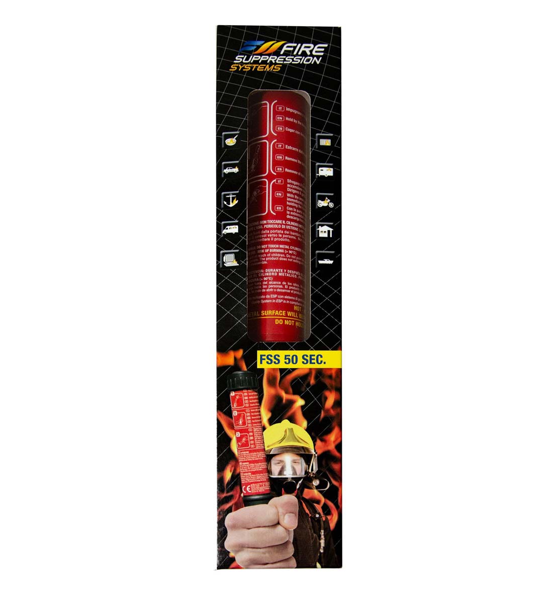 100s Fire Safety Stick Hand Held Fire Extinguisher