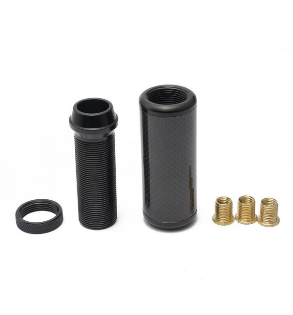 Universal Adjustable Height Carbon Gear Shift Knob