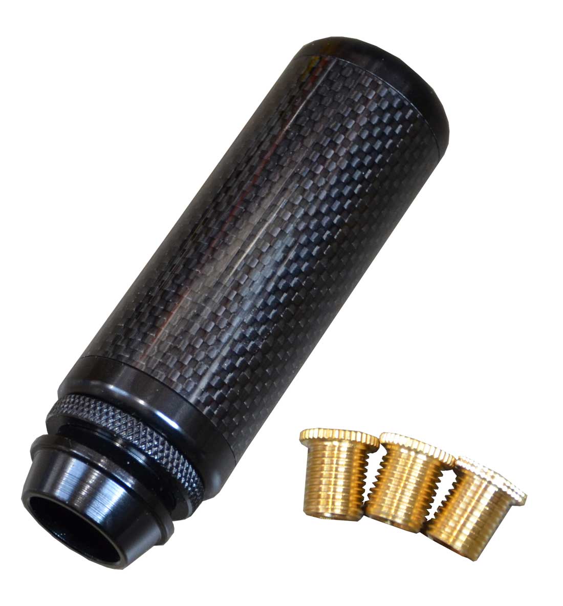 Universal Adjustable Height Carbon Gear Shift Knob