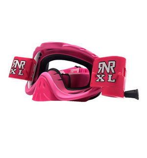 Rip N Roll RNR 'Hybrid XL' Goggles - Matt Pink