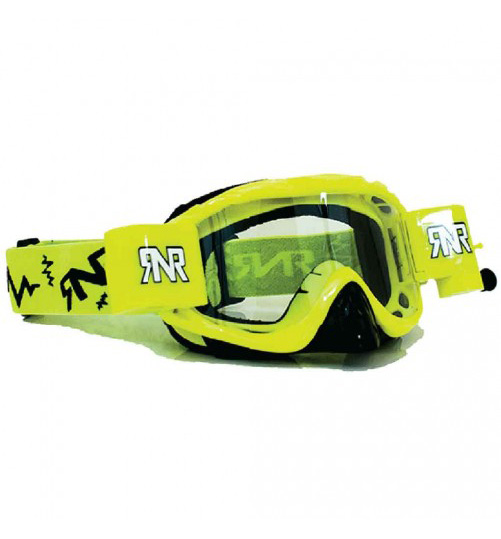 Rip N Roll RNR 'Hybrid XL' Goggles - Wild Yellow