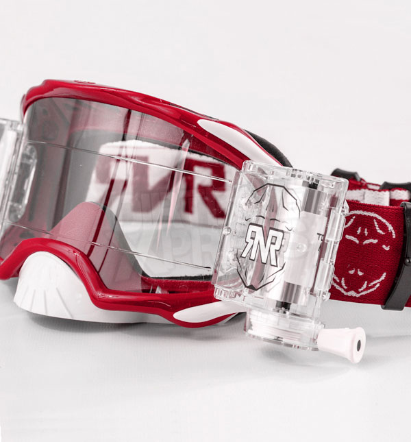 Rip N Roll RNR 'Platinum' Goggles - Red