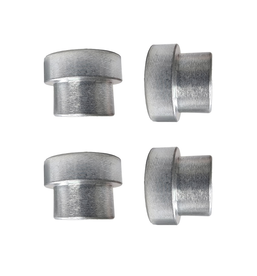 1/2" to 3/8" Top Hat Reducers - 2x Pairs