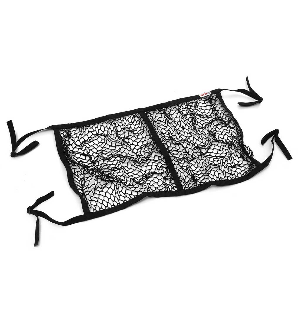 STR Rally Double Helmet Hammock/Storage Net Rally - Black