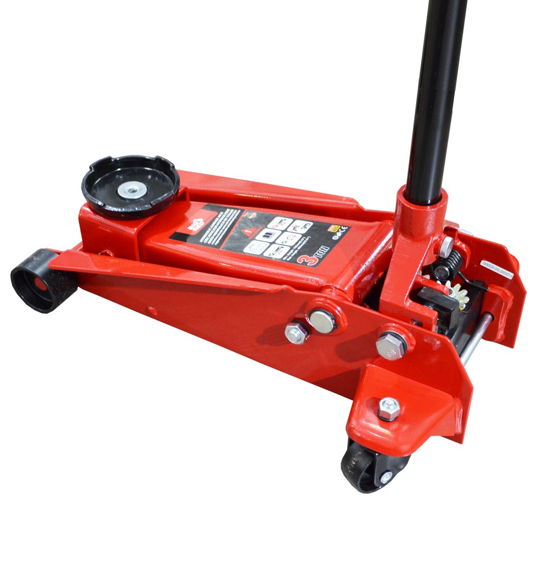 3 Tonne Trolley Jack Steel | Big Red