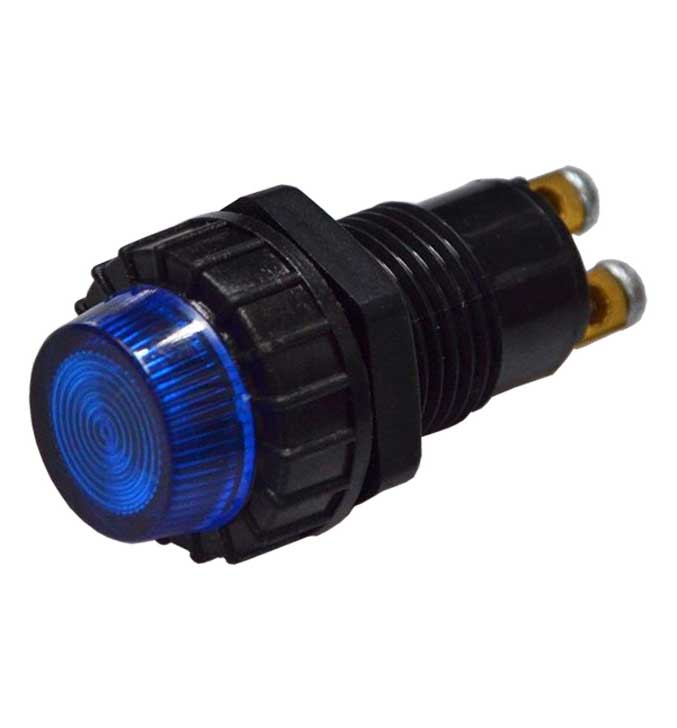 12v Warning / Indicator Lamp | Domed