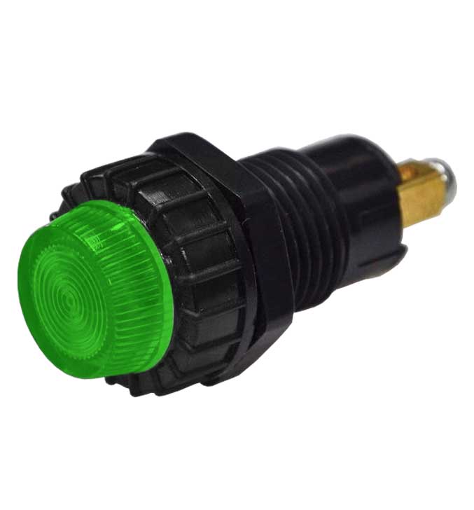 12v Warning / Indicator Lamp | Domed