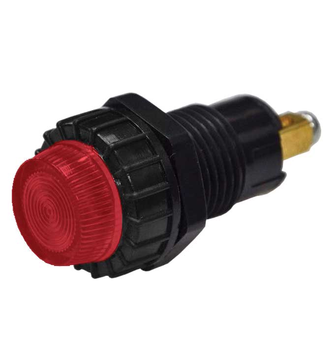 12v Warning / Indicator Lamp | Domed