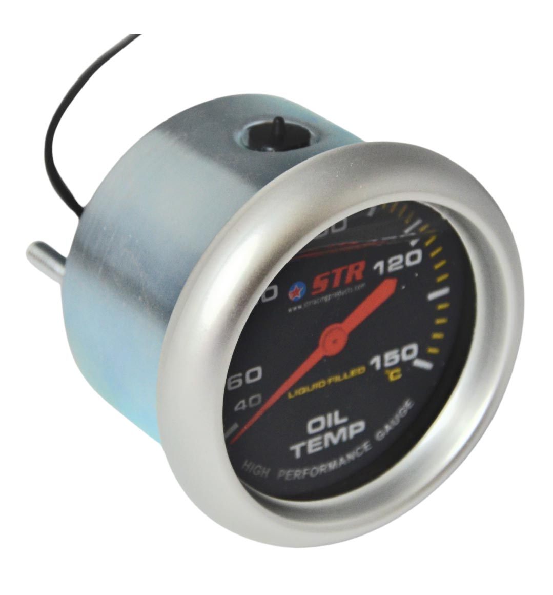 Oil Temp Mechanical Liquid Filled Gauge | High Performance