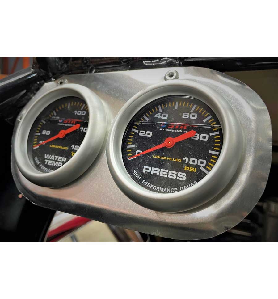 Oil Pressure Mechanical Liquid Filled Gauge | High Performance