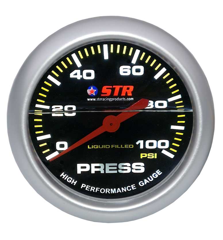 Oil Pressure Mechanical Liquid Filled Gauge | High Performance