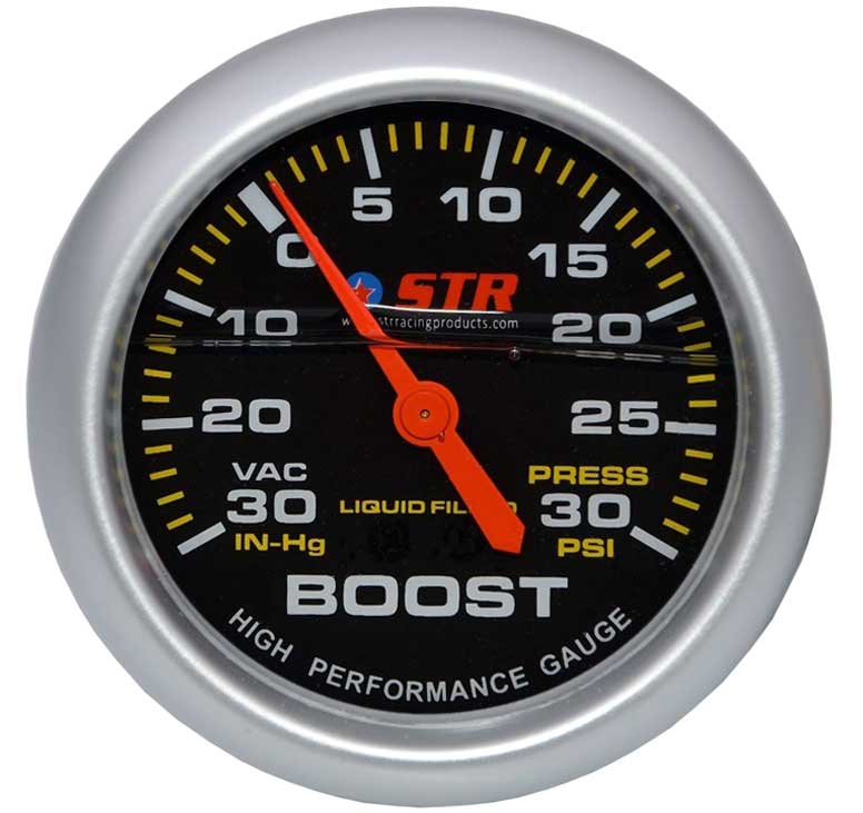 Turbo Boost Mechanical Liquid Filled Gauge | High Performance