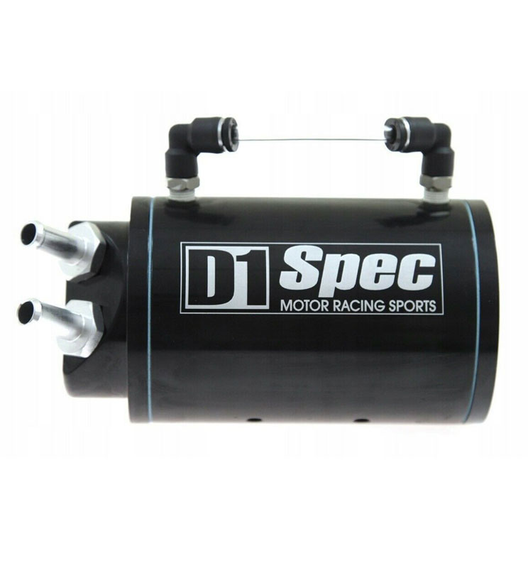 D1 SPEC Oil Catch Tank Can - Black