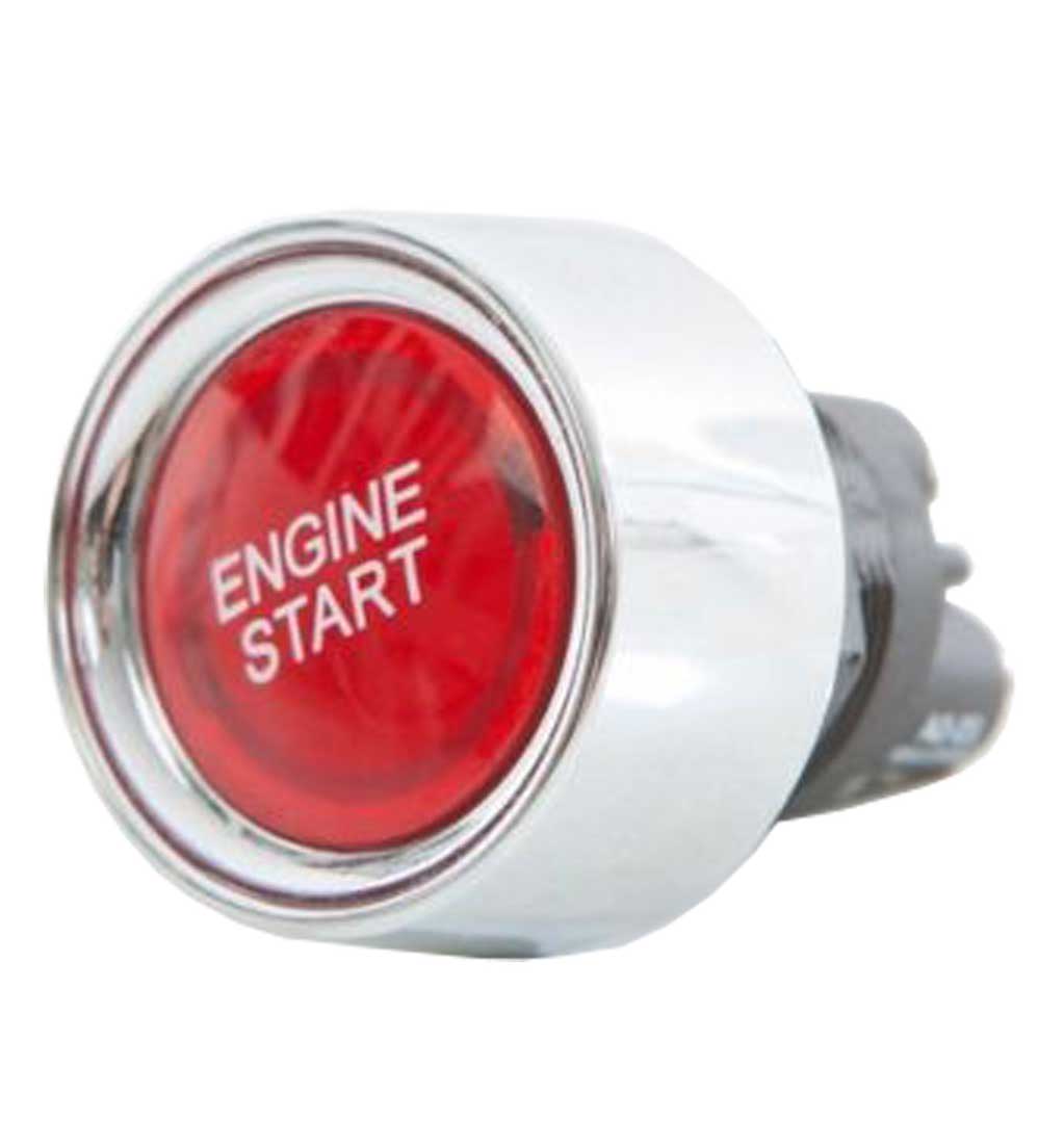Push Start Button - Red LED 