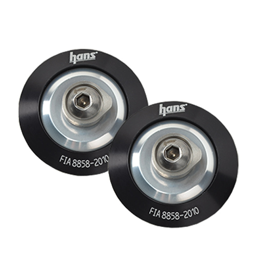 Helmet Posts for Hans/Hybrid Device, Black