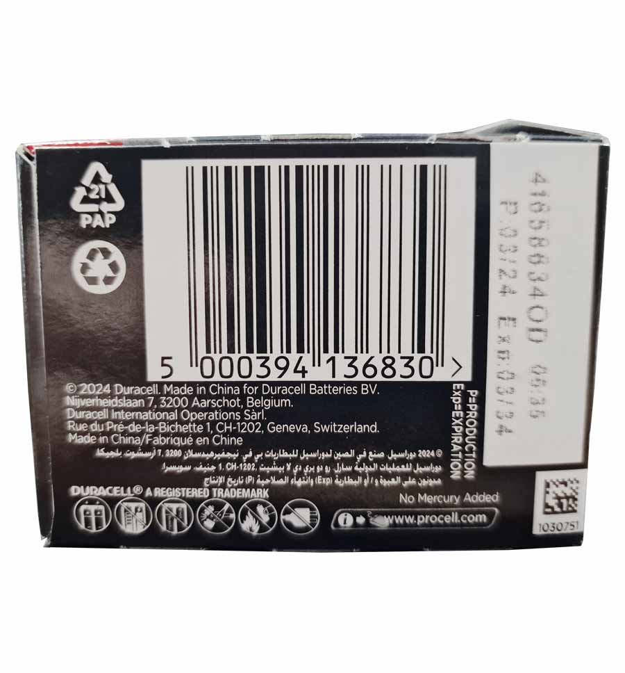 Procell Intense AA Battery 1.5V (Pack of 10)