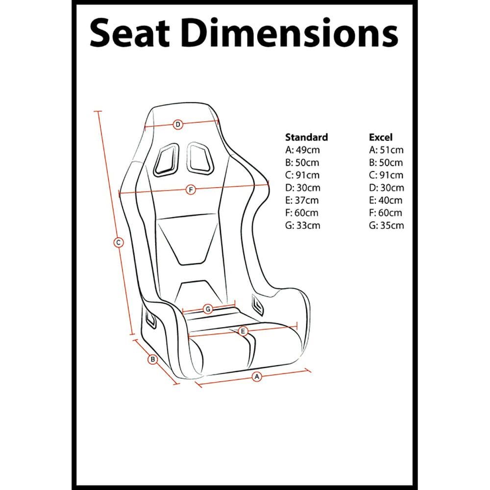 Corbeau Pro Series X System 1 Race Seat FIA 2031 - Excel