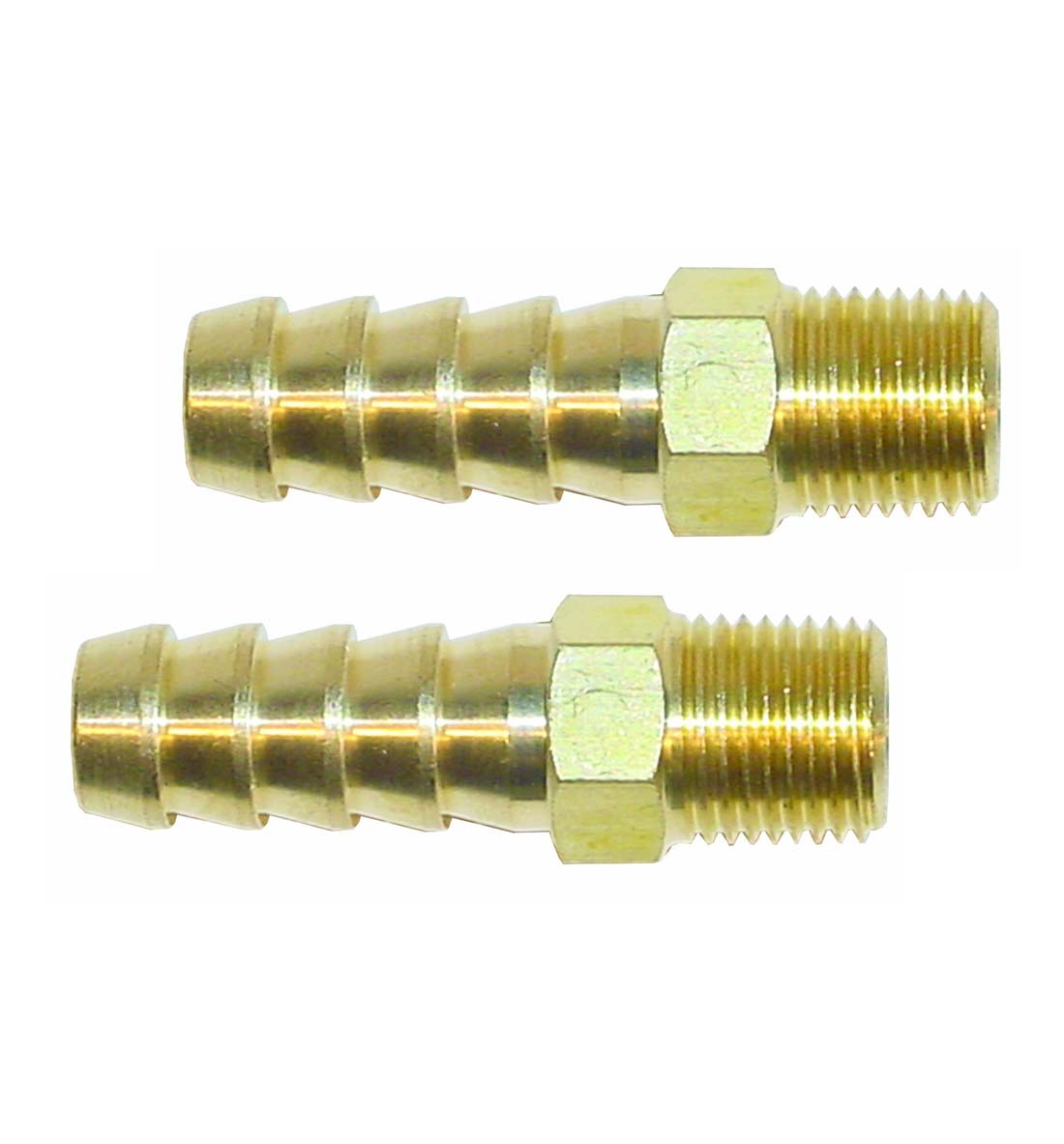 Straight Union - M10 Push On to 1/8 NPT (Pair)