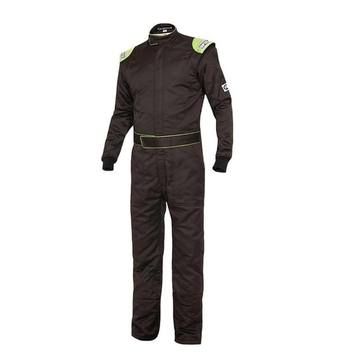 Simpson Renegade Race Suit - Black/Lime