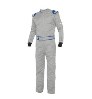 Simpson Renegade Race Suit - Grey/Blue