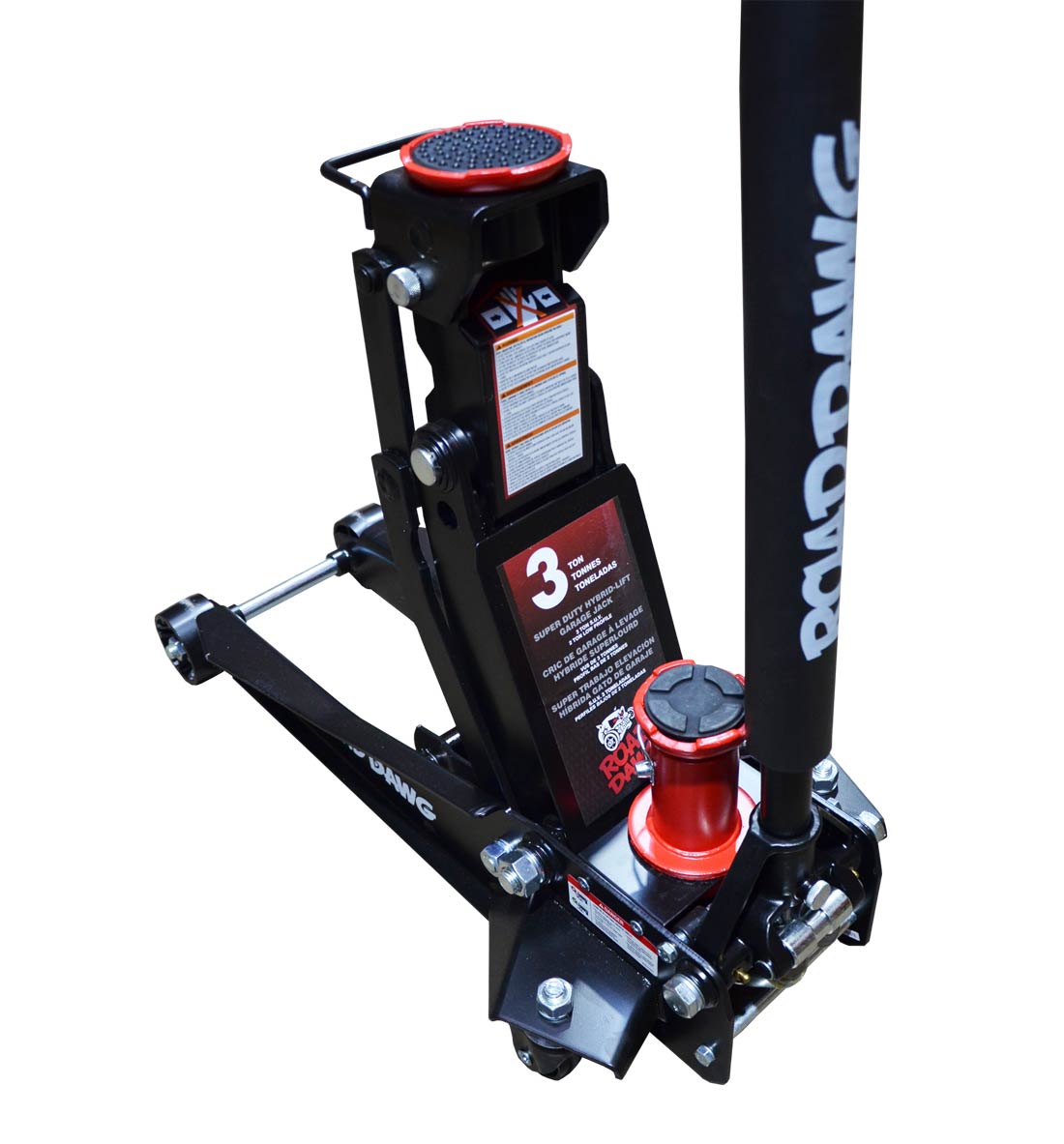 Road Dawg 3 Tonne 8-Way Adjustable Trolley Jack