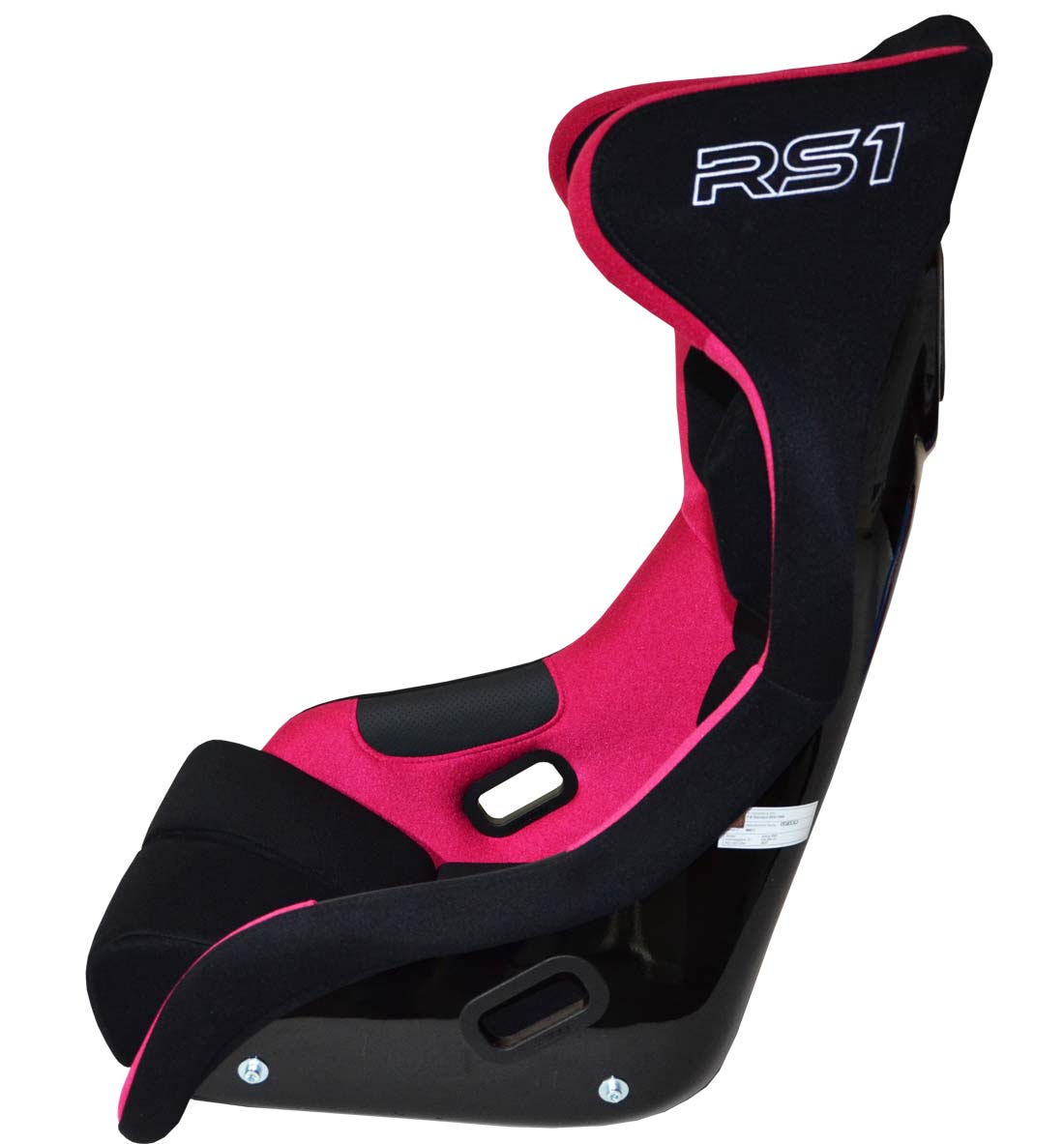 STR 'RS1' FIA Approved Race Seat - 2028 Black/Pink