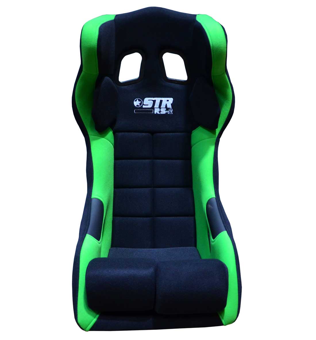 STR 'RS2' FIA Approved Race Seat - 2028 Black/Green
