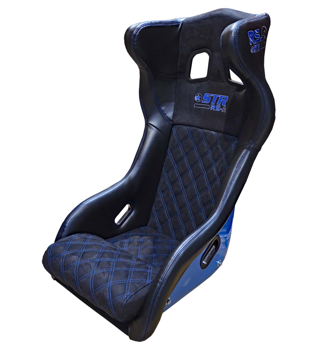 STR 'RS2' FIA Approved Race Seat - 2028 Alcantara Blue