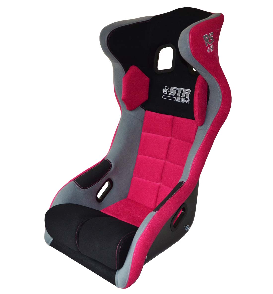 STR 'RS2' FIA Approved Race Seat - 2028 Black/Pink/Grey