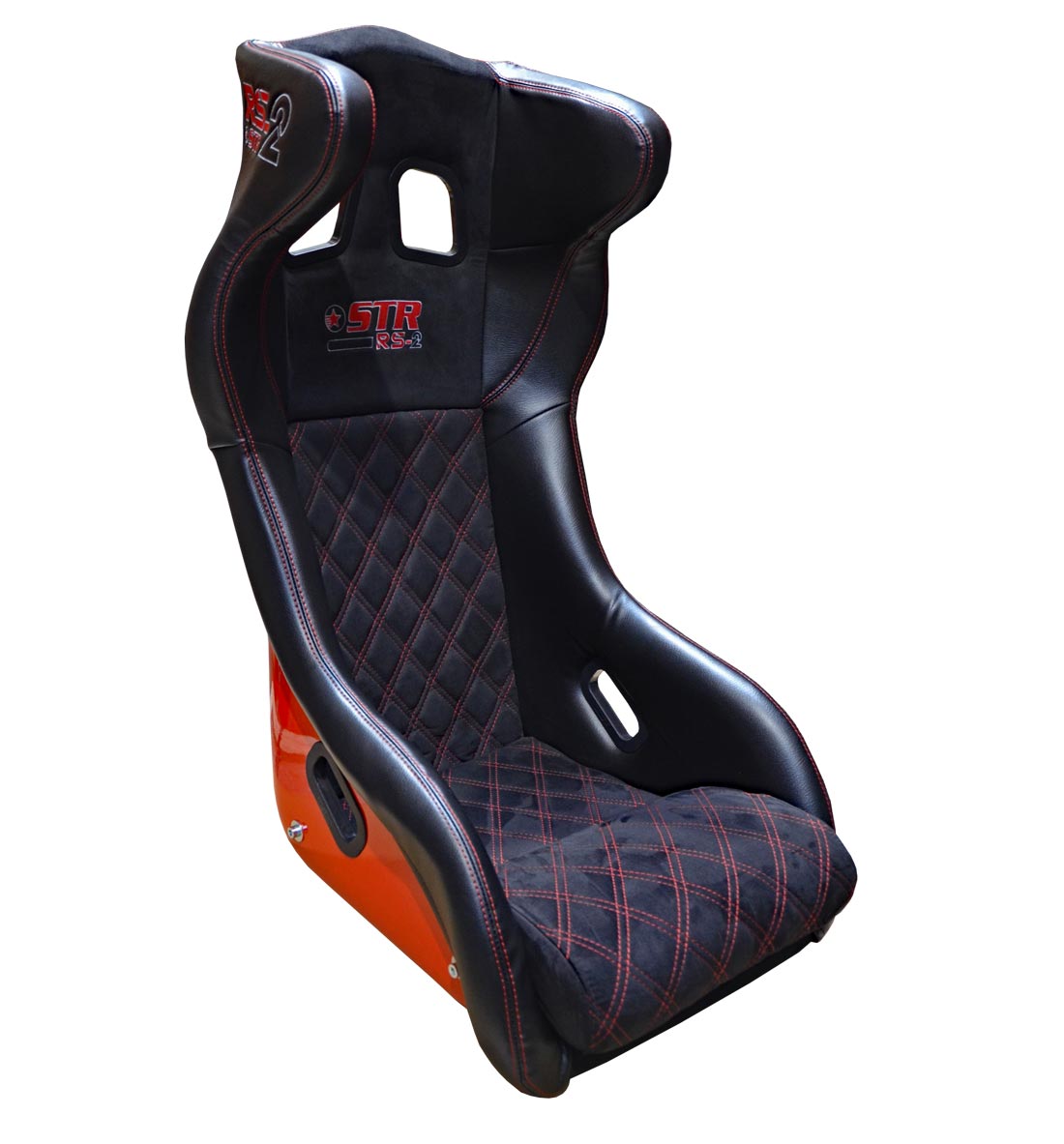 STR 'RS2' FIA Approved Race Seat - 2028 Alcantara Red