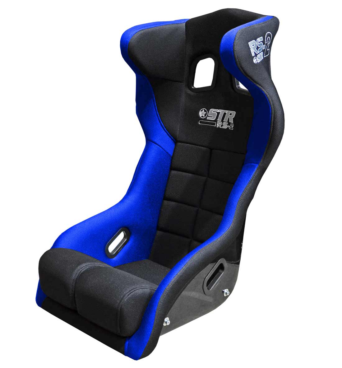 STR 'RS2' FIA Approved Race Seat - 2029 Black/Blue 3D