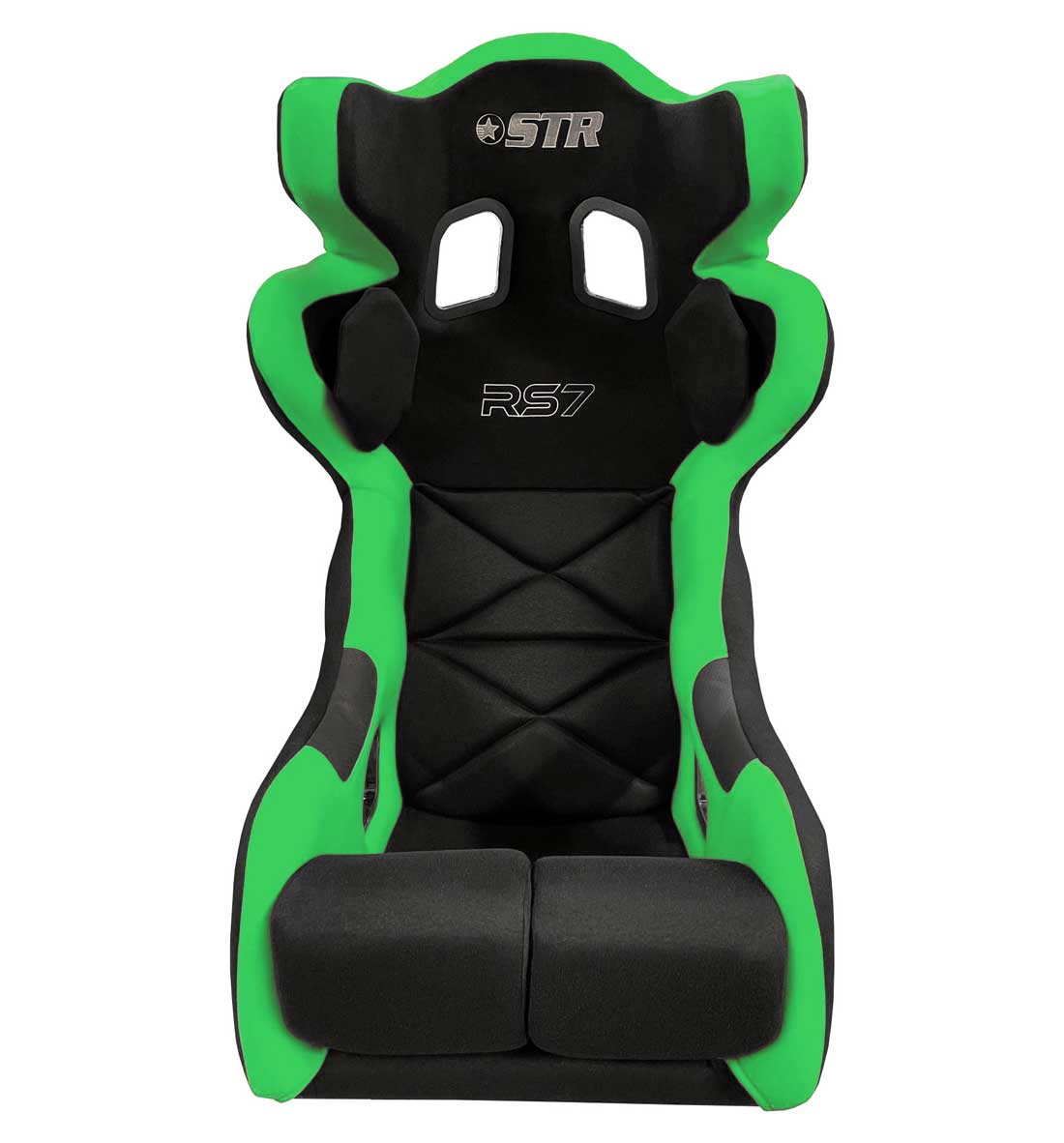 STR 'RS7' FIA Approved Race Seat - 2029 Black Green