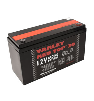 Varley Red Top 30 AGM Racing Battery - 12V 30Ah