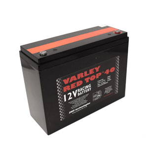 Varley Red Top 40 AGM Racing Battery - 12V 39Ah