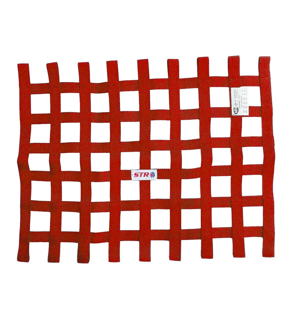 Standard Rectangular Window Net - Red
