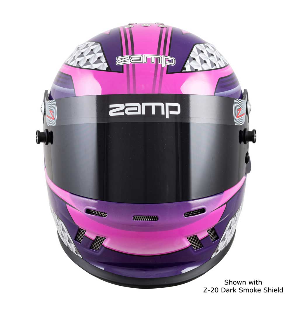 Zamp RZ 37 Youth Helmet SFI 24.1 - Pink/Purple