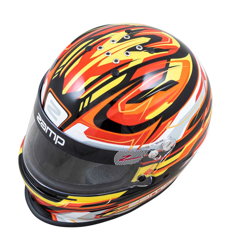 Zamp RZ 42 Youth Helmet CMR2016 - Black/Red