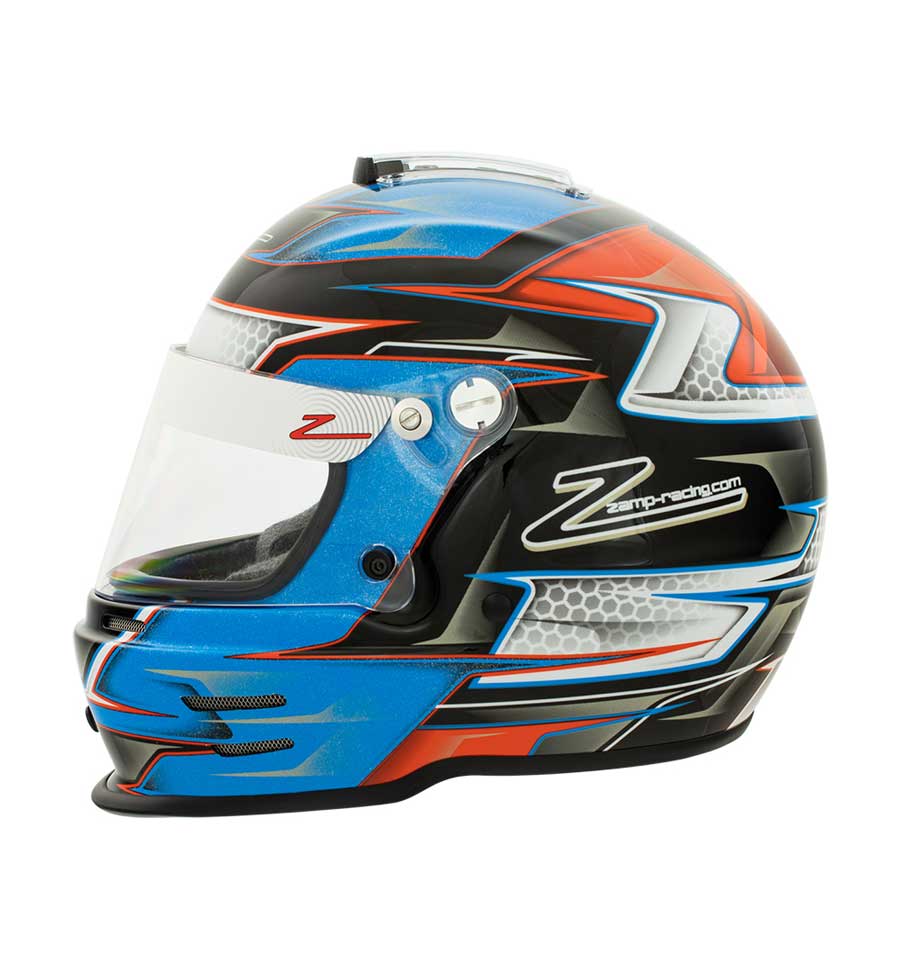 Zamp RZ 42 Youth Helmet CMR2016 - Orange/Blue